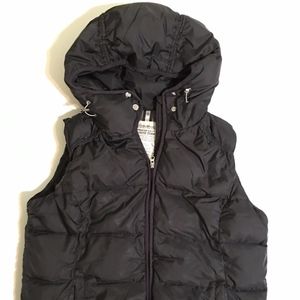 Eddie Bauer Goose Down Womens XL Black Vest